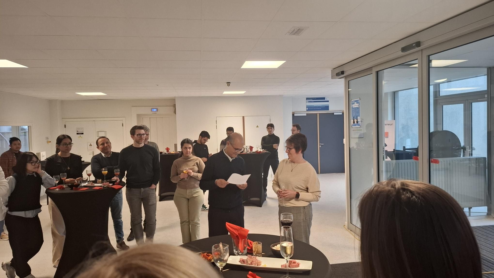 Retirement Celebration of Veerle Van Beversluys