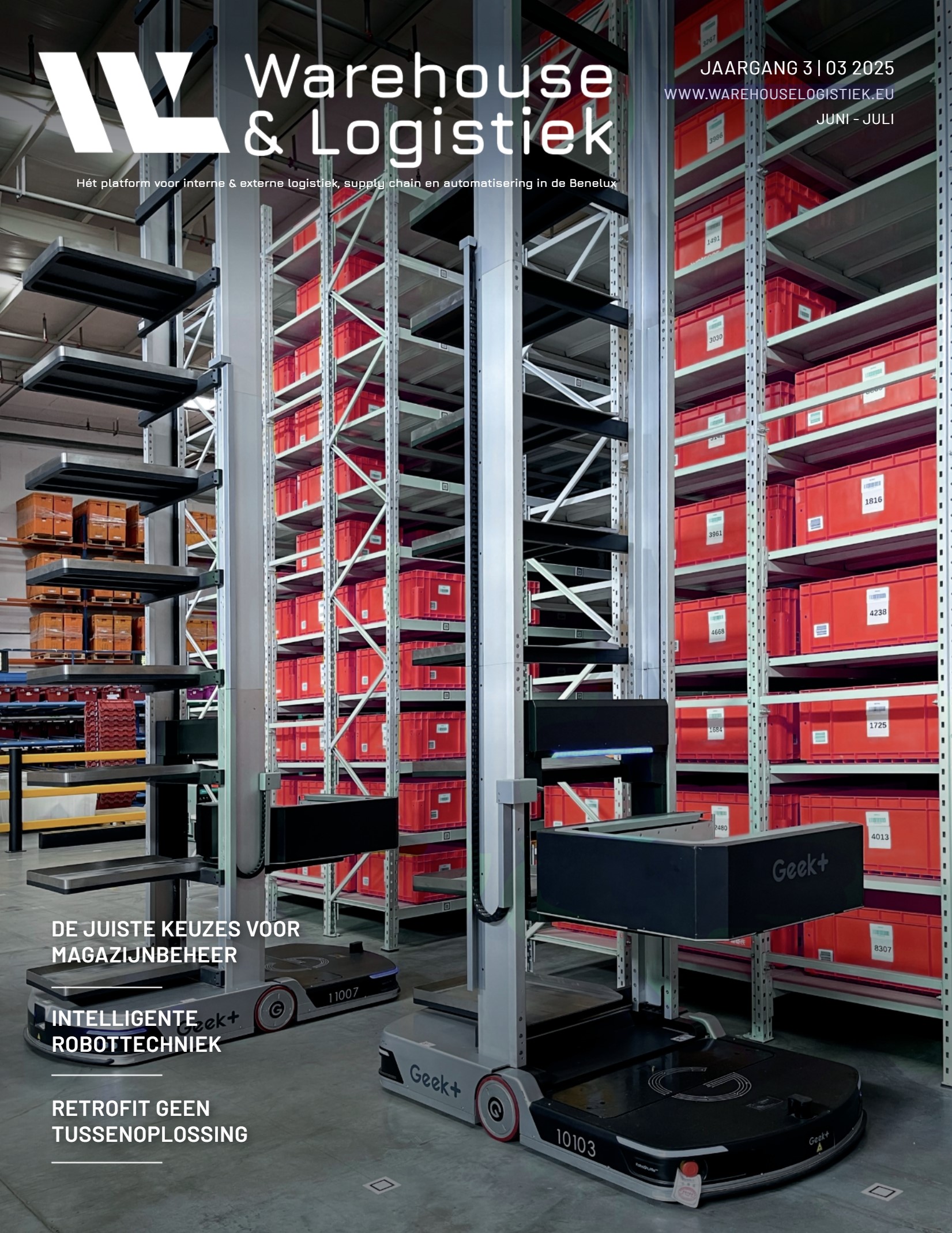 Publicatie Discussieforum 2025 in magazine Warehouse & Logistics (NL)
